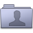 Users Folder Lavender Icon 48x48 png